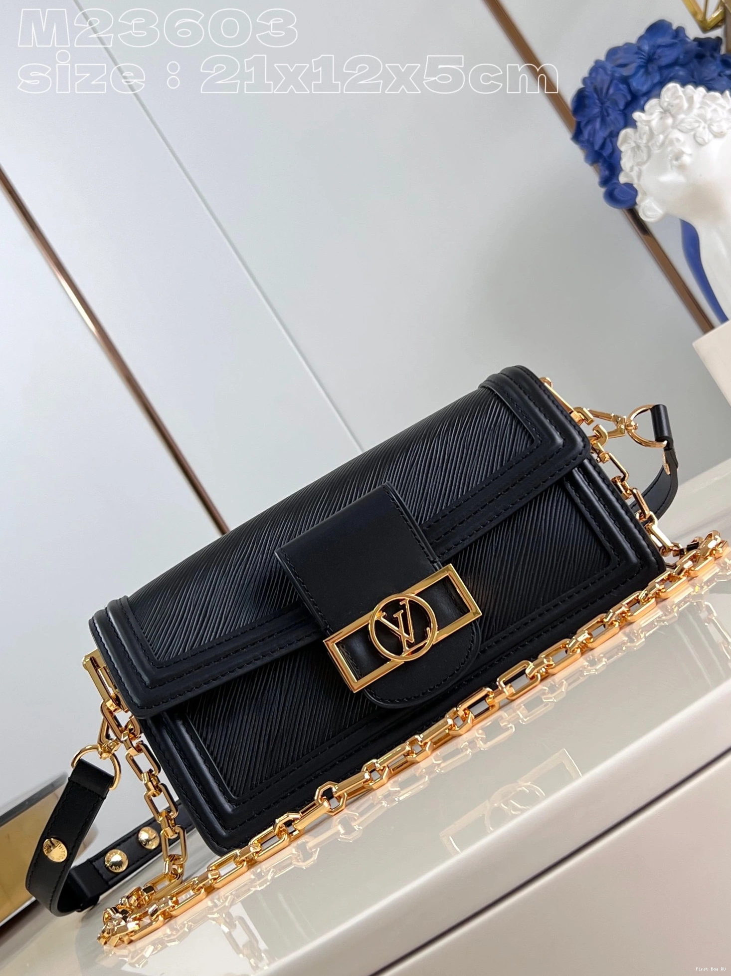 First bags ru LOUIS VUITTON DAUPHINE East West-21*12*5CM 0819
